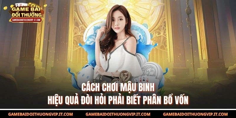 Cách chơi Mậu Binh hiệu quả đòi hỏi phải biết phân bổ vốn